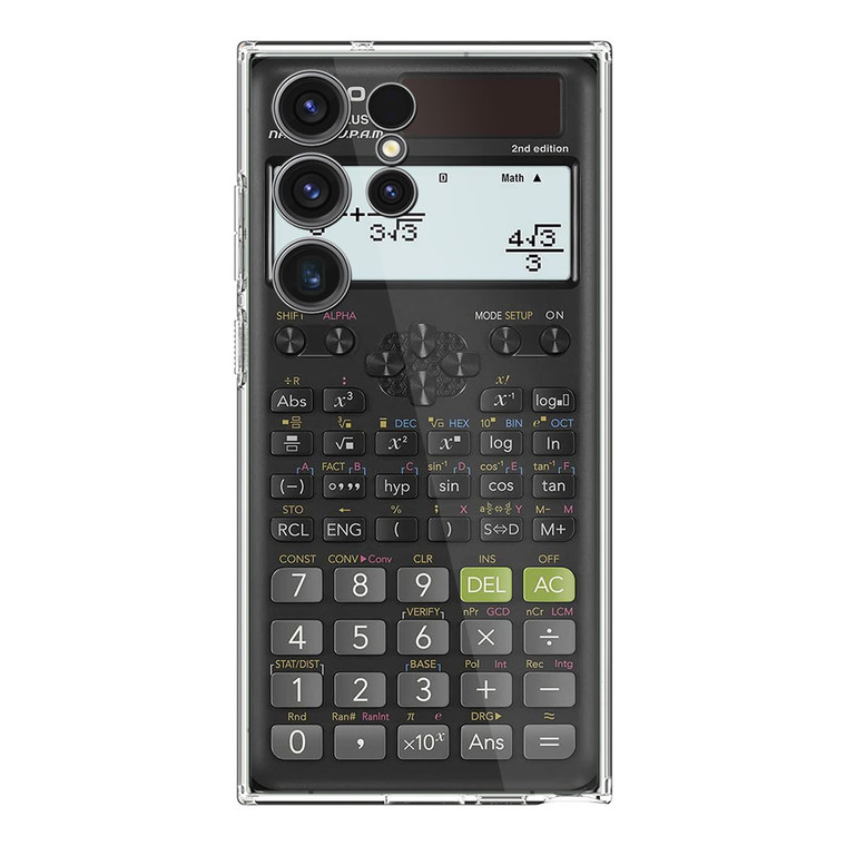 Casio Scientific Calculator Samsung Galaxy S24 Ultra Case