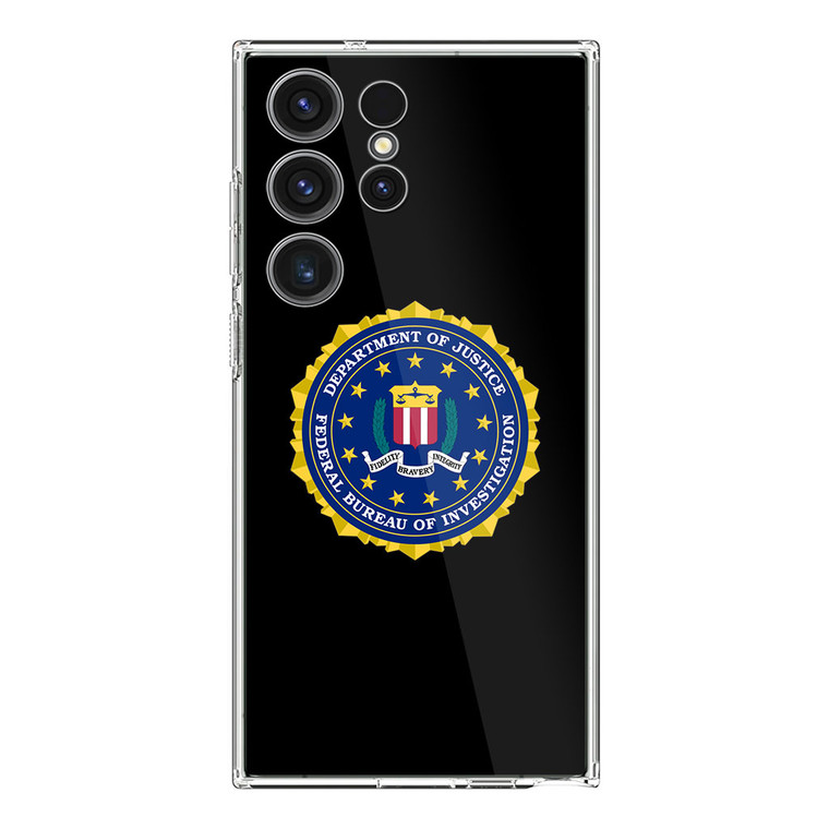 FBI Logo Samsung Galaxy S24 Ultra Case