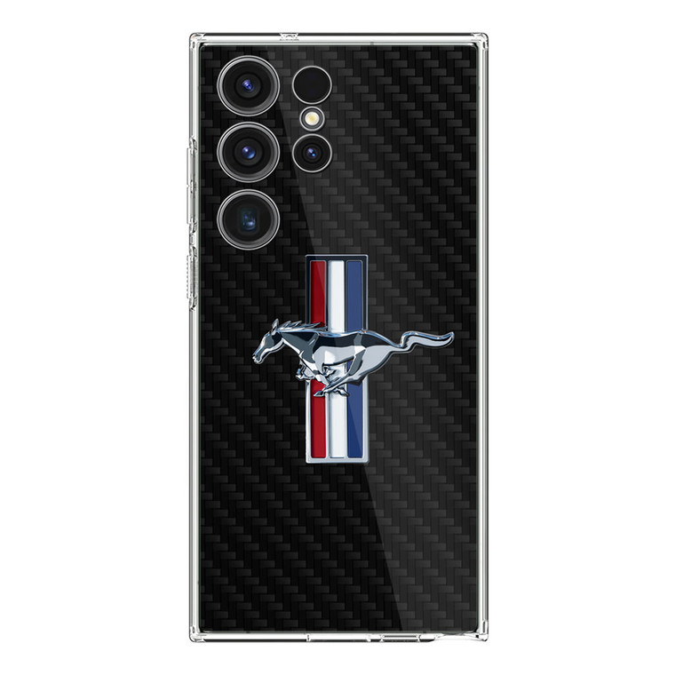 Ford Mustang GT Carbon Fibre Samsung Galaxy S24 Ultra Case