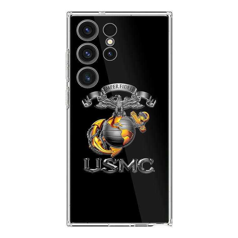 Military USMC Semper Fidelis Samsung Galaxy S24 Ultra Case