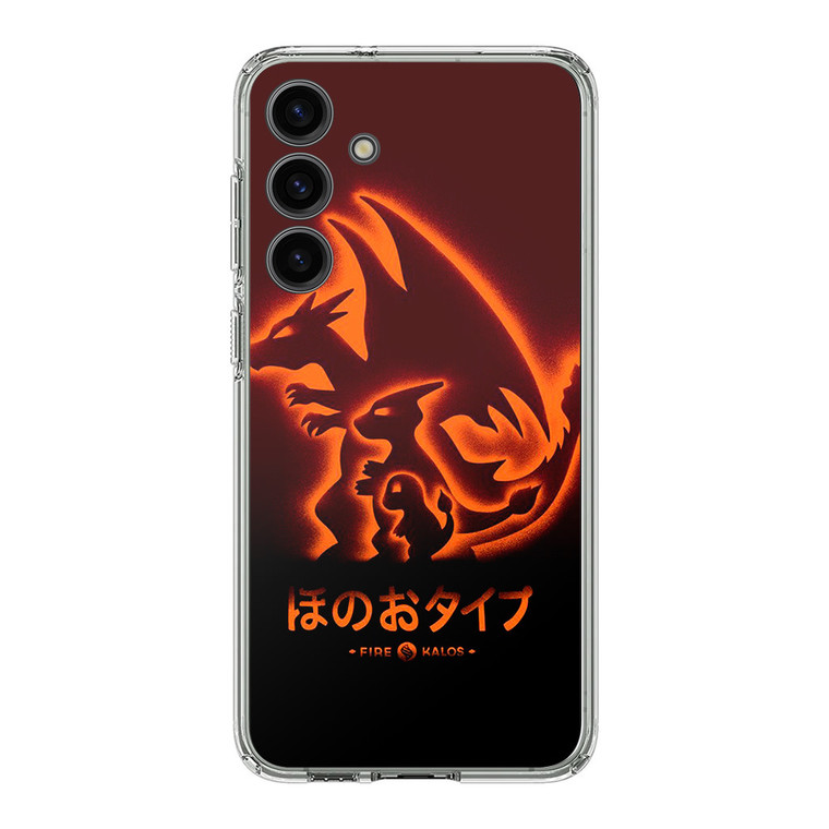 Pokemon Charmander Charizard Samsung Galaxy S24 Case