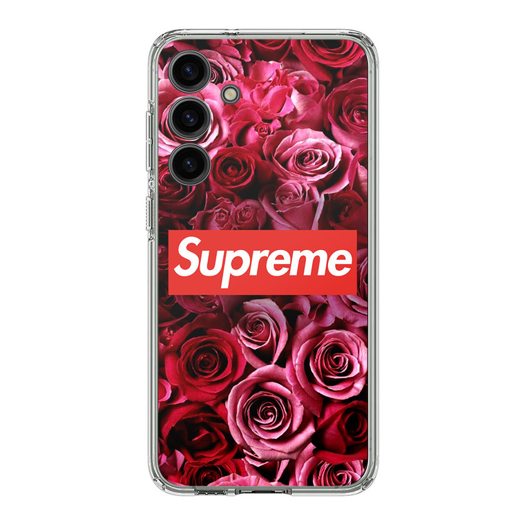 Supreme In Roses Samsung Galaxy S24 Case
