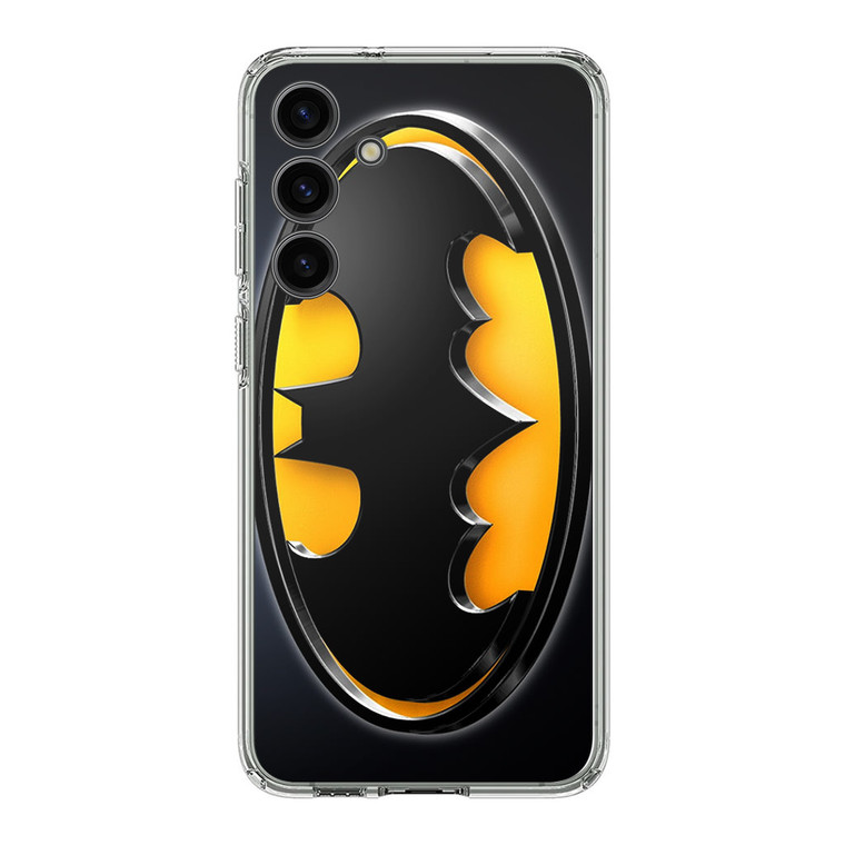 Batman Logo 3D Samsung Galaxy S24 Case