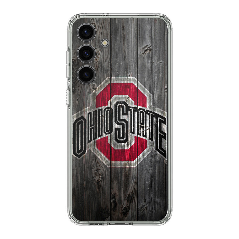 Ohio State Art Wood Samsung Galaxy S24 Case