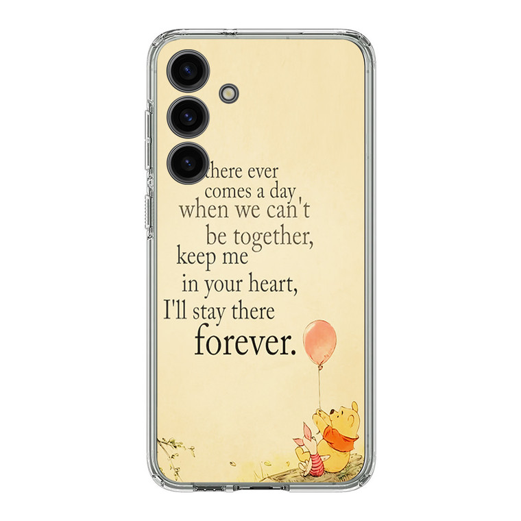 Winnie The Pooh Quotes Samsung Galaxy S24 Case