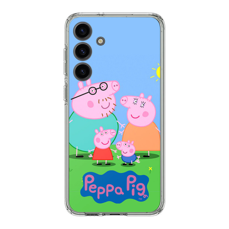 Peppa Pig Family Samsung Galaxy S24 Case