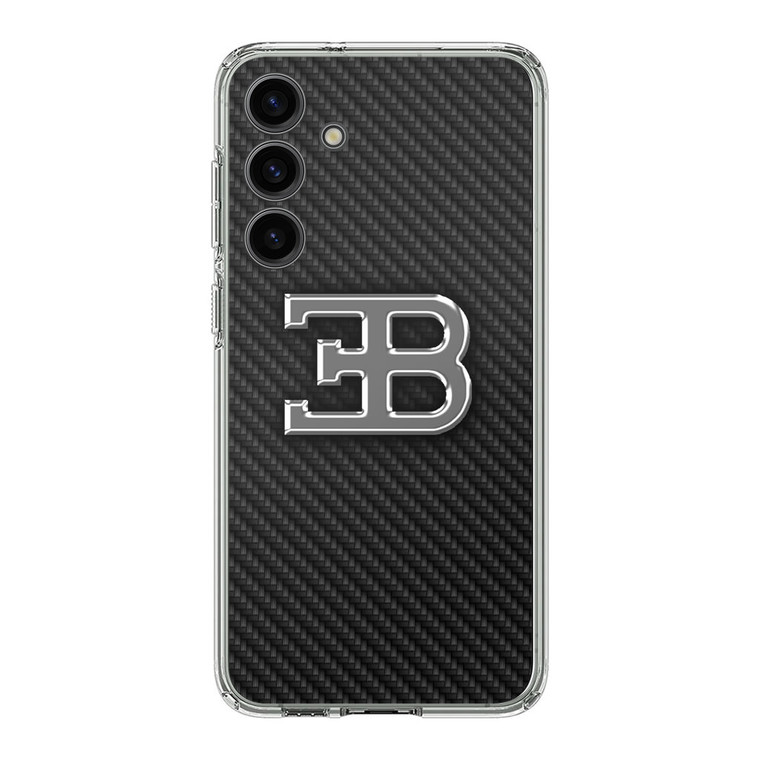 Bugatti Carbon  Fibre Logo Samsung Galaxy S24 Case