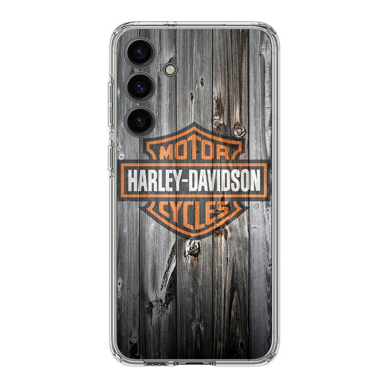 Harley Davidson Wood Art Samsung Galaxy S24 Case