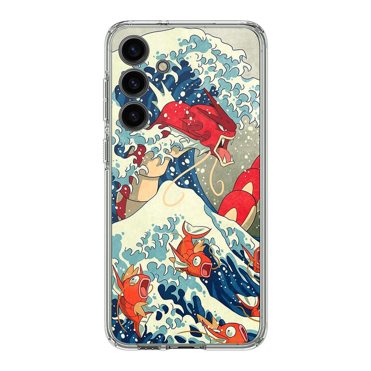 The Great Wave Of Kanto Pokemon Samsung Galaxy S24 Case