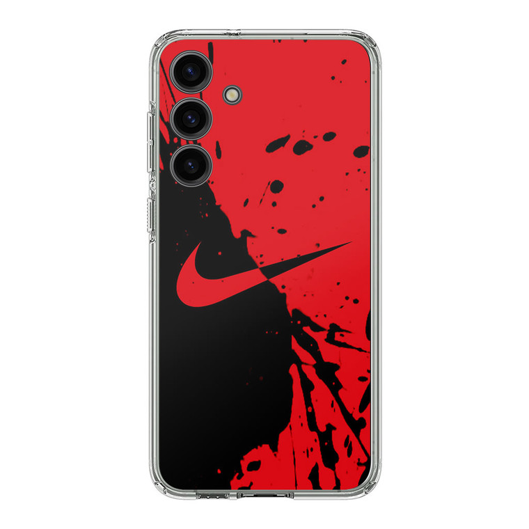Nike Red and Black Samsung Galaxy S24 Case
