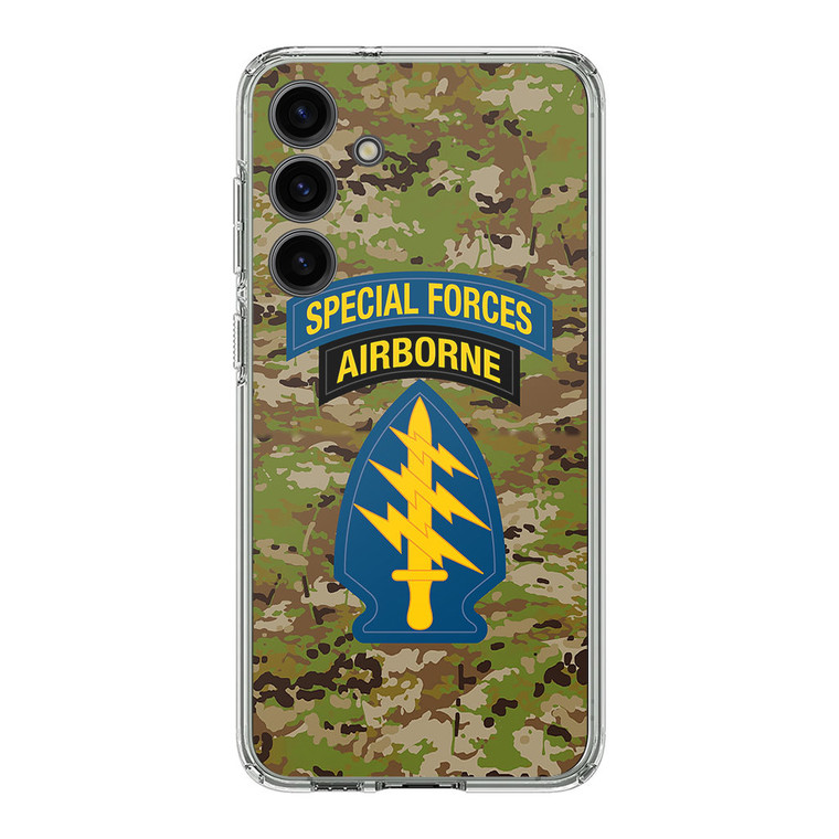 Camouflage Special Forces Airbone Military Samsung Galaxy S24 Case