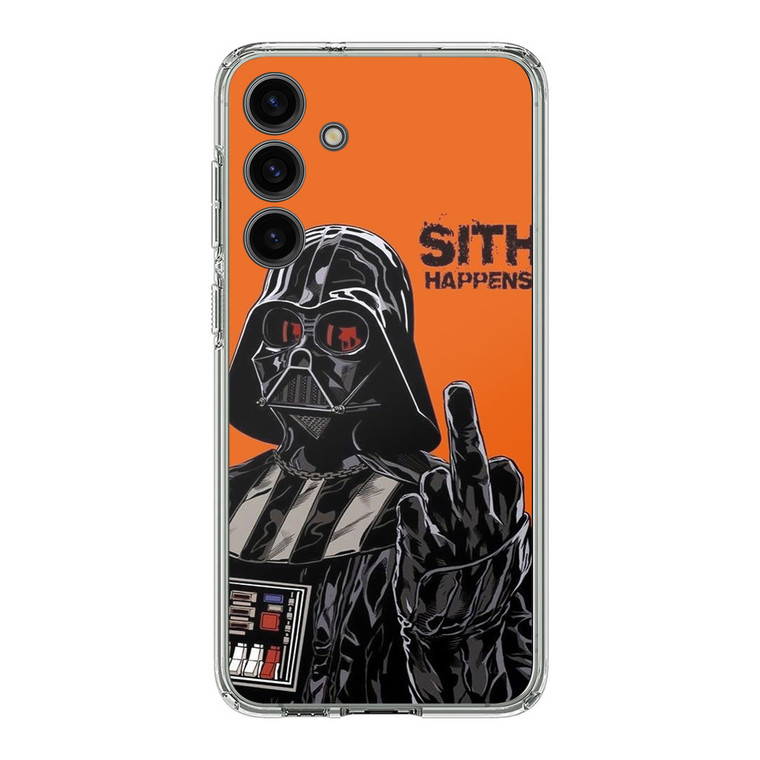 Dart Vader quotes Samsung Galaxy S24 Case