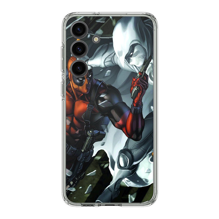 Comics Deadpool Moon Knight Samsung Galaxy S24 Plus Case