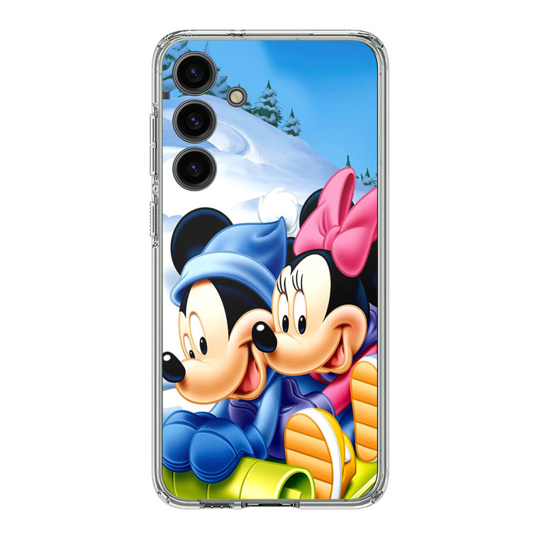 Mickey Mouse and Minnie Mouse Samsung Galaxy S24 Plus Case