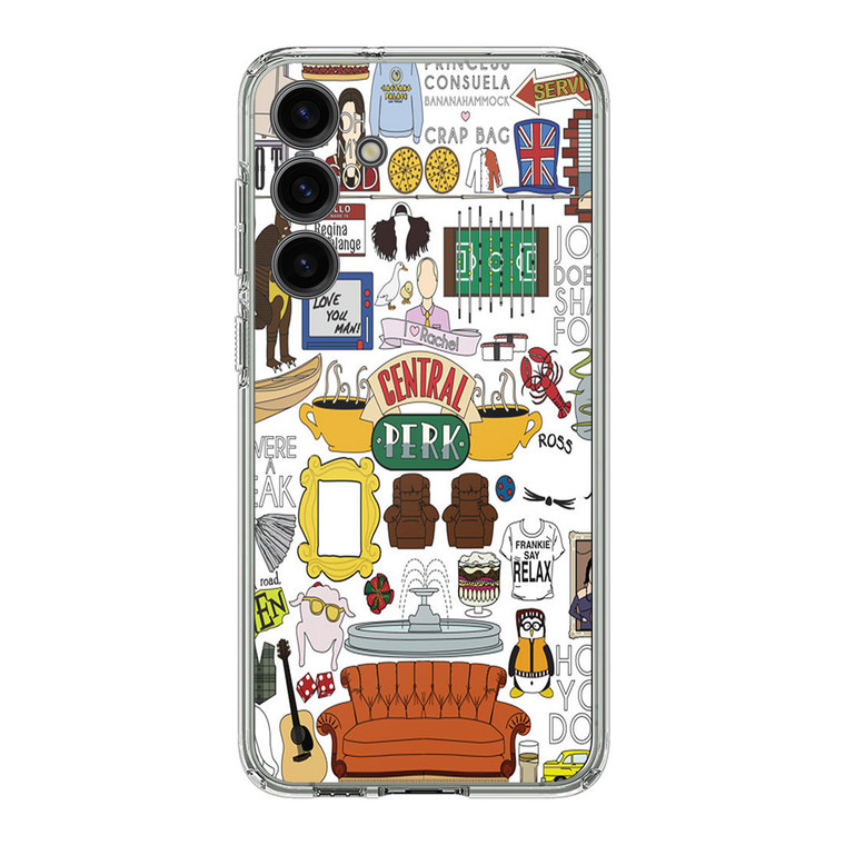 Friends Tv Show Central Perk Samsung Galaxy S24 Plus Case