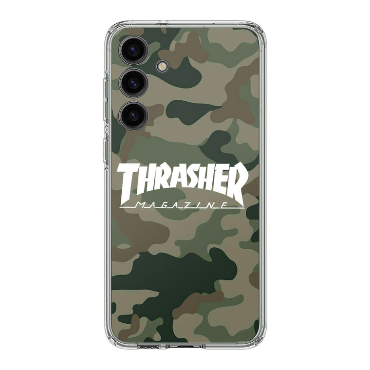 Thrasher Magazine Bape Camo Samsung Galaxy S24 Plus Case