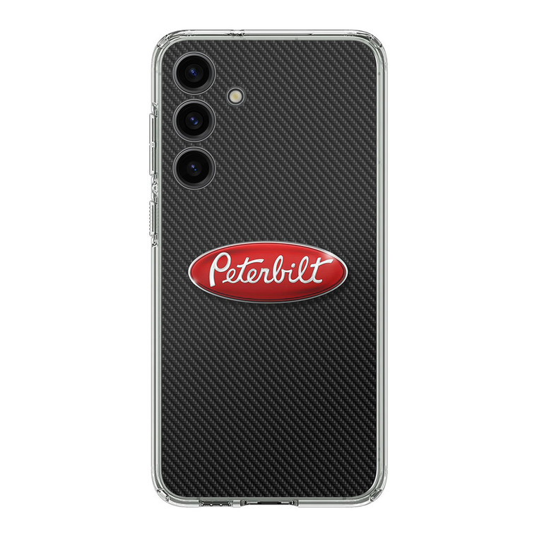 Peterbilt Carbon Logo Samsung Galaxy S24 Plus Case