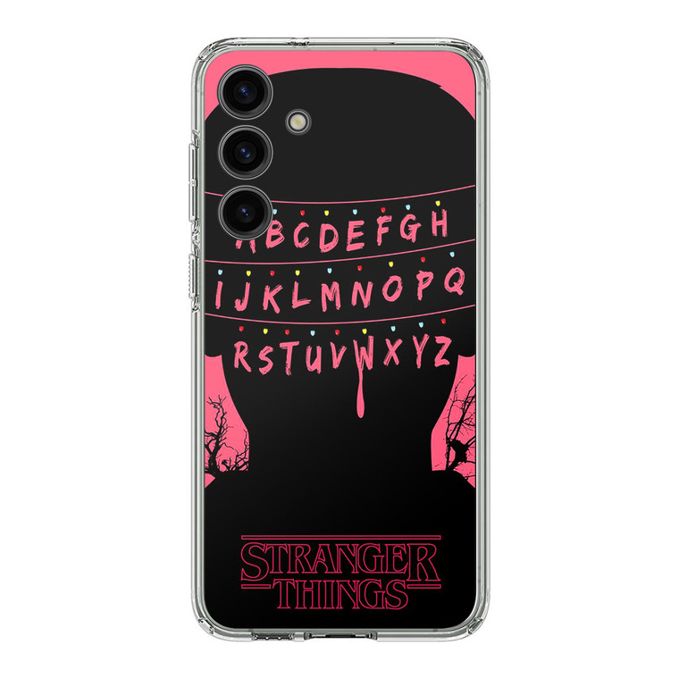 Stranger Things Alphabets Samsung Galaxy S24 Plus Case