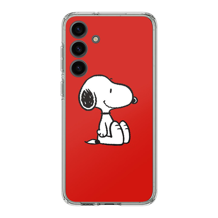 Snoopy Red Samsung Galaxy S24 Plus Case
