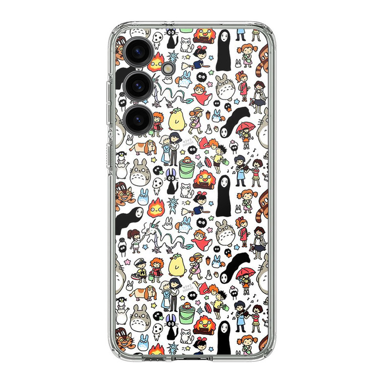 Kawaii Studio Ghibli Character Samsung Galaxy S24 Plus Case