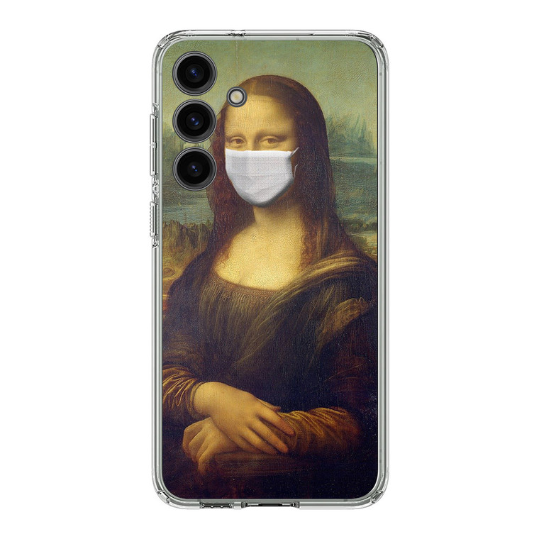 Monalisa Wear Mask Samsung Galaxy S24 Plus Case