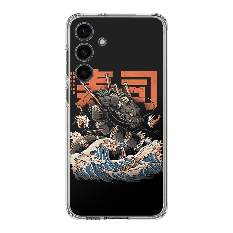 The Black Sushi Dragon Samsung Galaxy S24 Plus Case