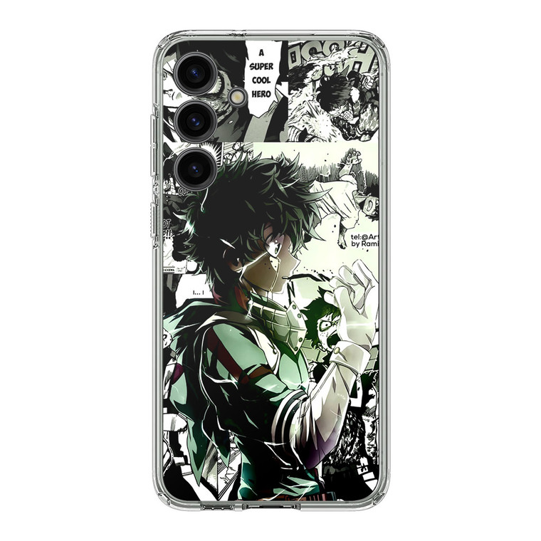 The Deku Who Gives It His All Samsung Galaxy S24 Plus Case