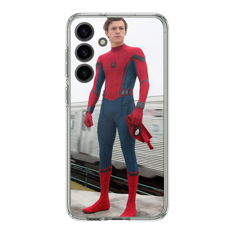 Spiderman Homecoming Tom Holland Samsung Galaxy S24 Plus Case