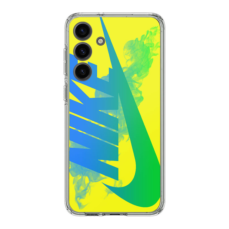 Nike Logo in Yellow Samsung Galaxy S24 Plus Case