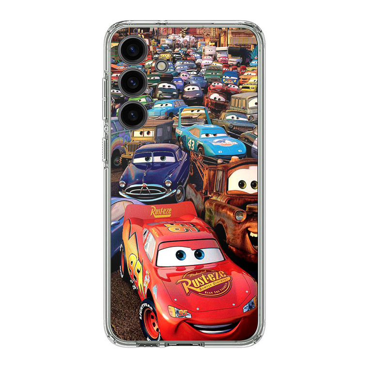 Lightning McQueen Disney Cars Samsung Galaxy S24 Plus Case
