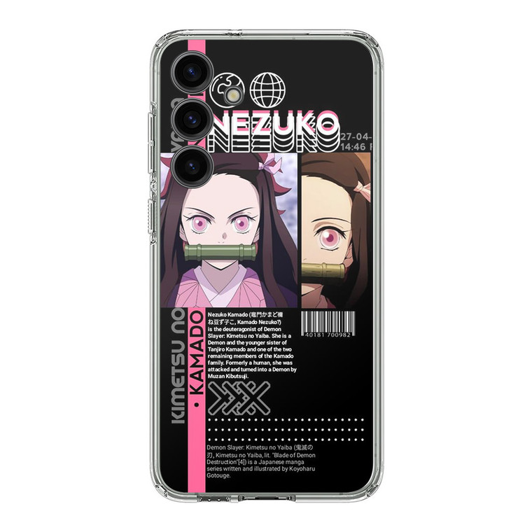 Nezuko Kamado Kimetsu no Yaiba Samsung Galaxy S24 Plus Case