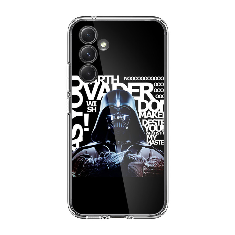 Star Wars Darth Vader Quotes Samsung Galaxy A55 5G Case