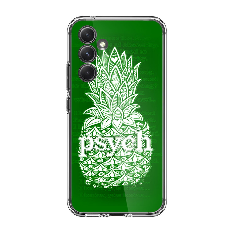 Psych Pineaple Samsung Galaxy A55 5G Case