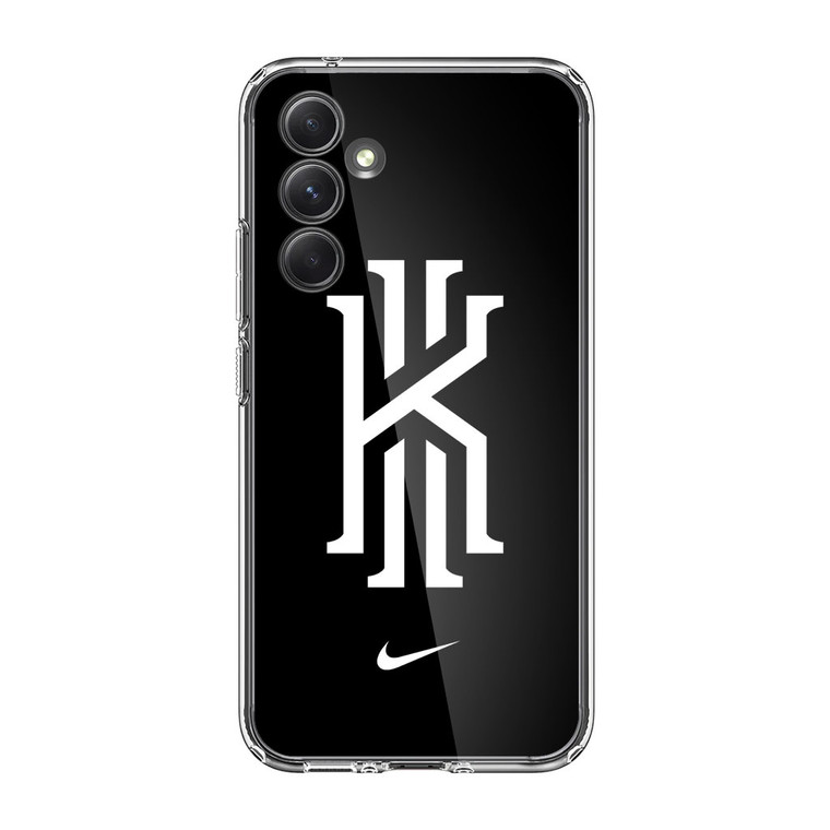 Kyrie Irving Nike Logo Black1 Samsung Galaxy A55 5G Case