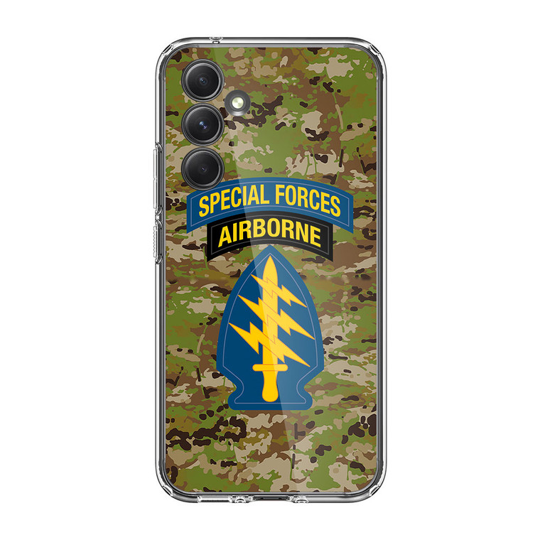 Camouflage Special Forces Airbone Military Samsung Galaxy A55 5G Case
