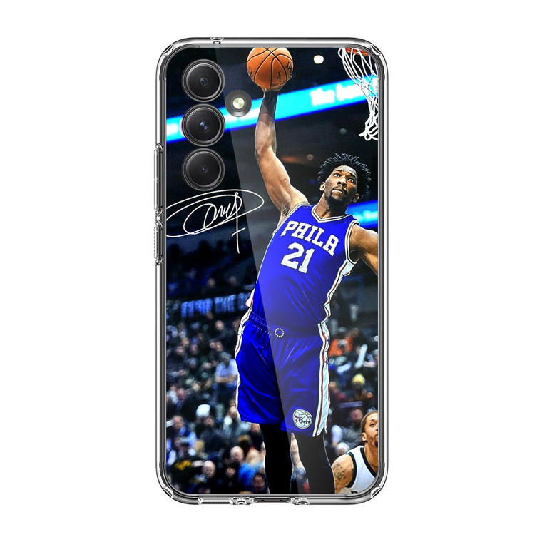 Joel Embiid Dunk Samsung Galaxy A55 5G Case