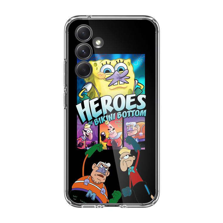 Spongebob Heroes of Bikini Bottom Samsung Galaxy A55 5G Case