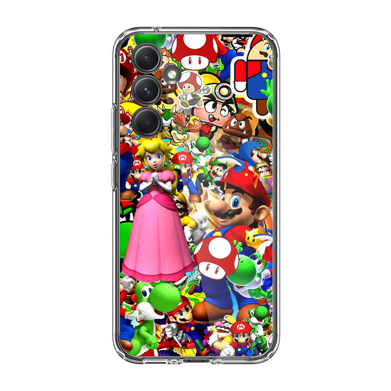 Super Mario Bomb Collection Samsung Galaxy A35 5G Case