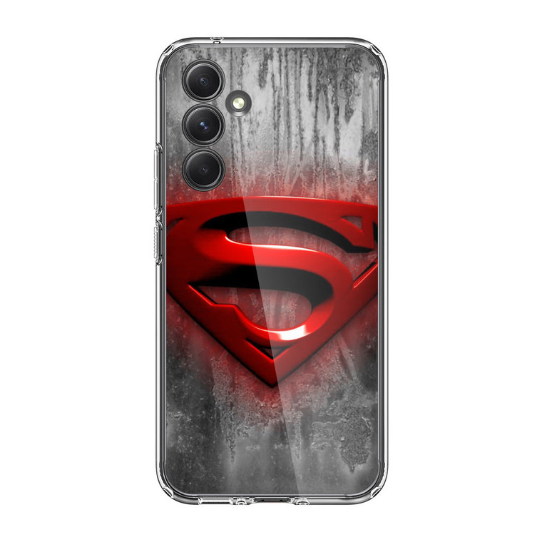 Superman 3D Logo Samsung Galaxy A35 5G Case