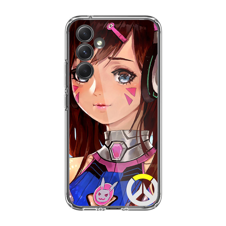 Dva Overwatch Painting Samsung Galaxy A35 5G Case