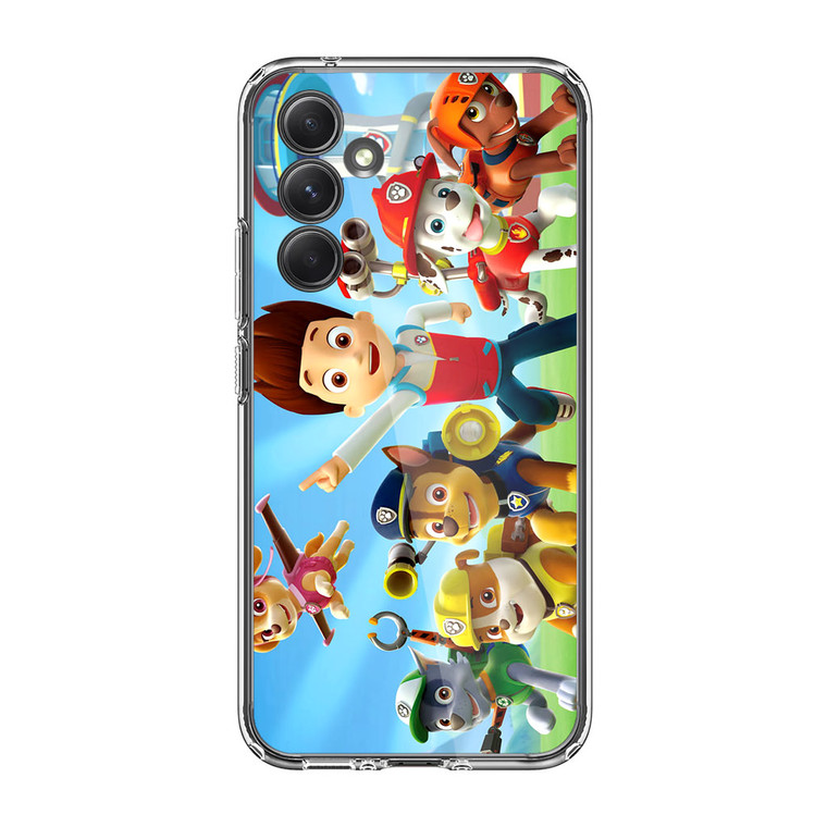 Paw Patrol Characters Samsung Galaxy A35 5G Case