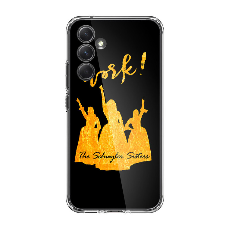 The Schuyler Sisters Hamilton Samsung Galaxy A35 5G Case