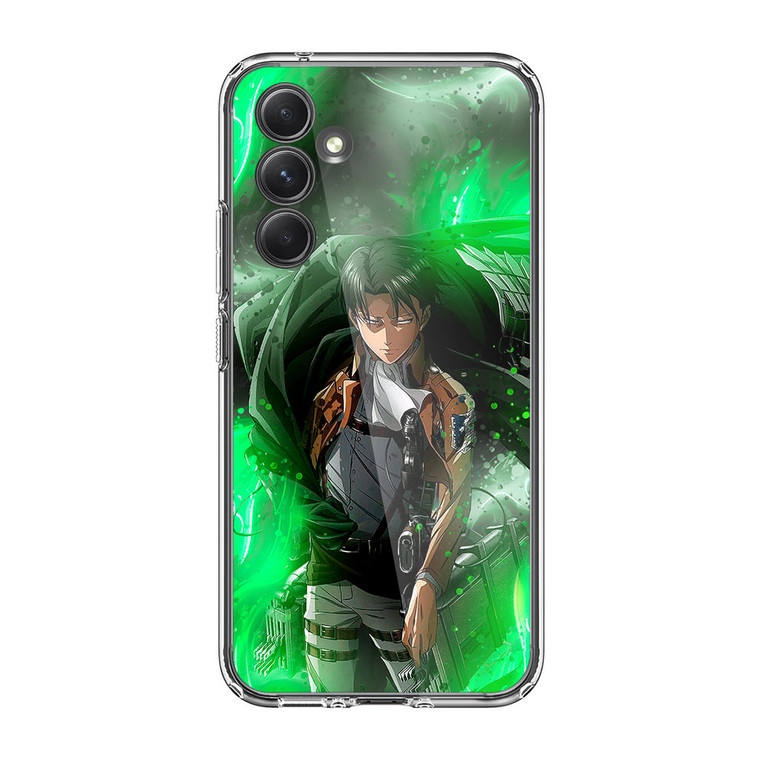 Levi Ackerman - Attack on Titan Samsung Galaxy A35 5G Case