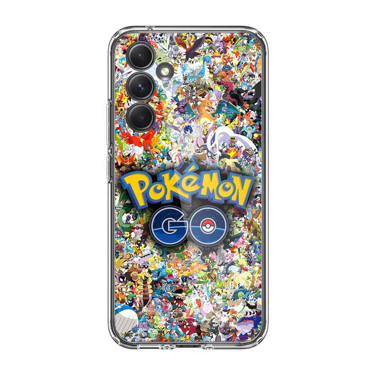 Pokemon GO All Pokemon Samsung Galaxy A35 5G Case