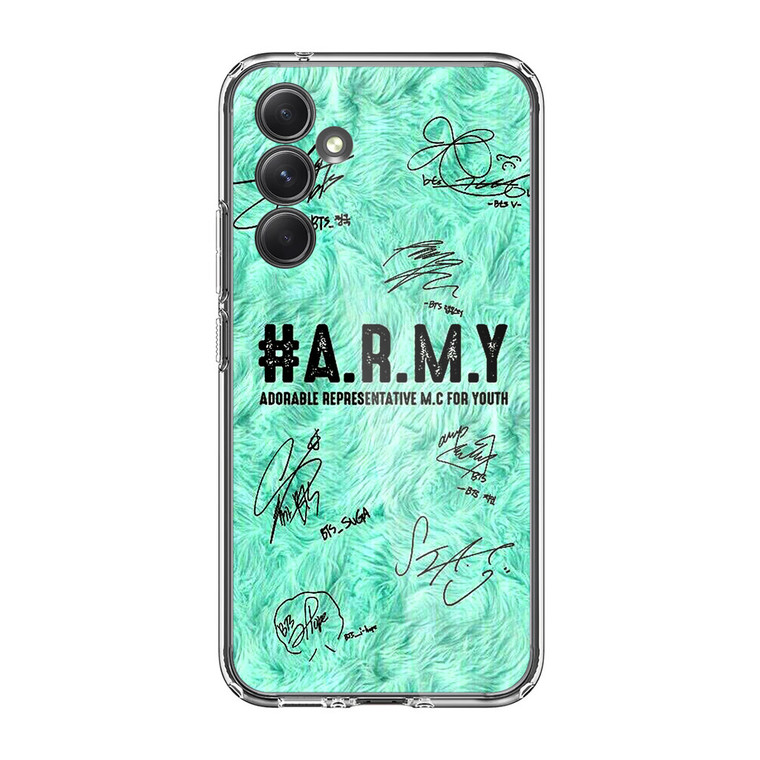 BTS Army Signature Samsung Galaxy A35 5G Case