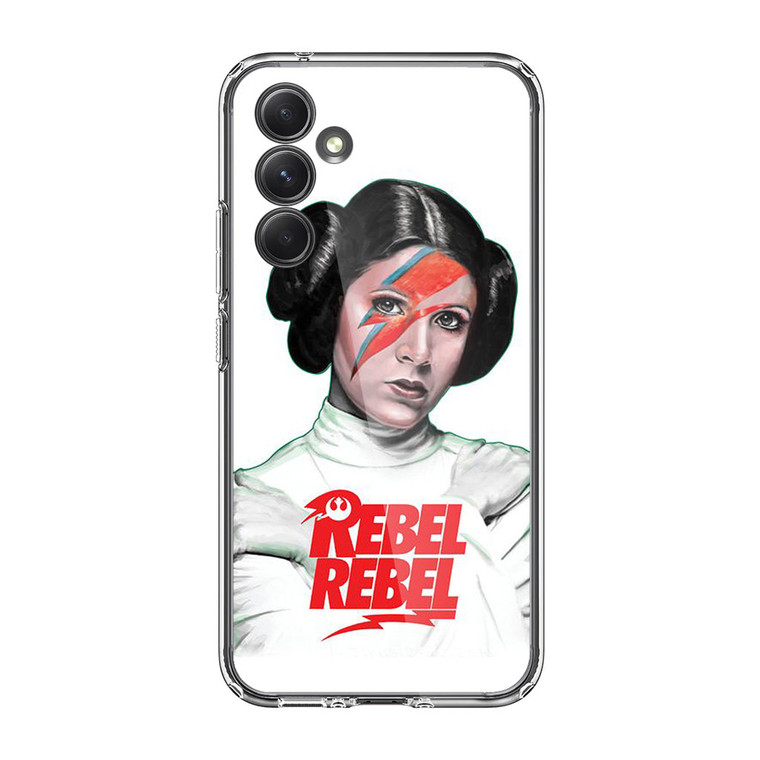 Rebel Rebel Princess Leia Samsung Galaxy A35 5G Case