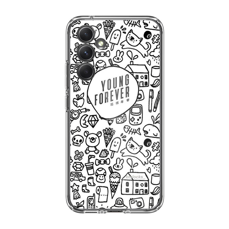 BTS Young Forever Samsung Galaxy A35 5G Case