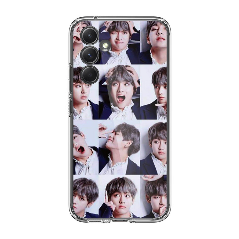 Kim Tae Hyung Collage Samsung Galaxy A35 5G Case