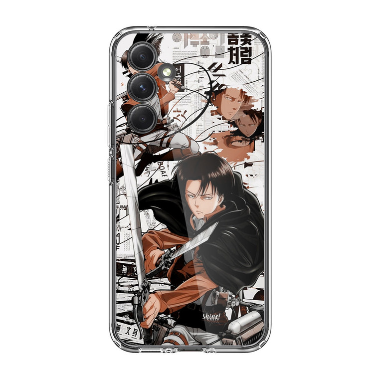 Attack on Titan Levi Ackerman Samsung Galaxy A35 5G Case