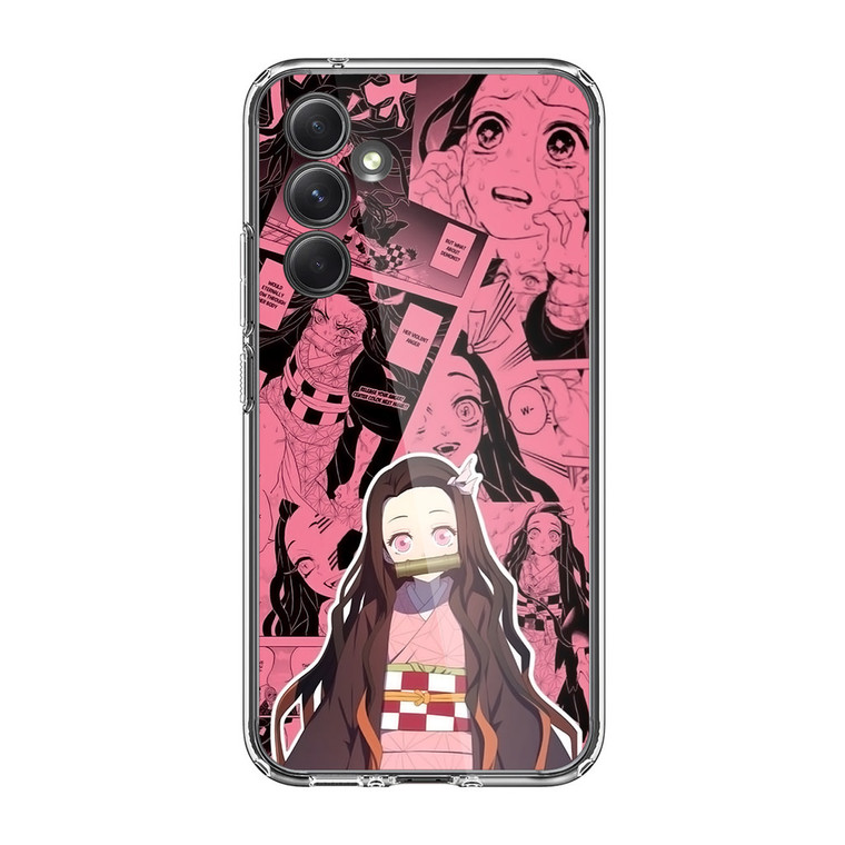 Demon Slayer Nezuko Kamado Samsung Galaxy A35 5G Case